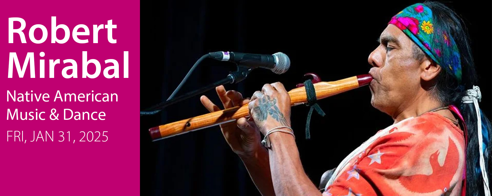 Robert Mirabal: Native American Music & Dance School Show